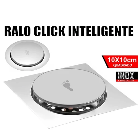 Leia mais sobre o artigo Ralo Click Inteligente 10×10 Inox Vale a Pena? Review Completo com Melhor Preço na Shopee