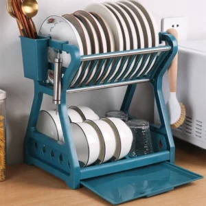 Leia mais sobre o artigo Escorredor de Pratos Removível Top Home: Organização, Secagem Rápida e Mais Espaço na Cozinha