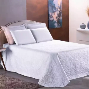 Leia mais sobre o artigo Cobre Leito Matelado Queen Size Corttex: Toque Macio, Não Amassa e Ótimo Custo-Benefício